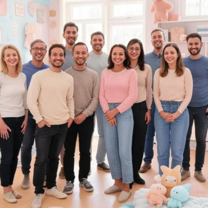 Zespół KidsRoomPL pracujący nad projektami pokoju dziecięcego