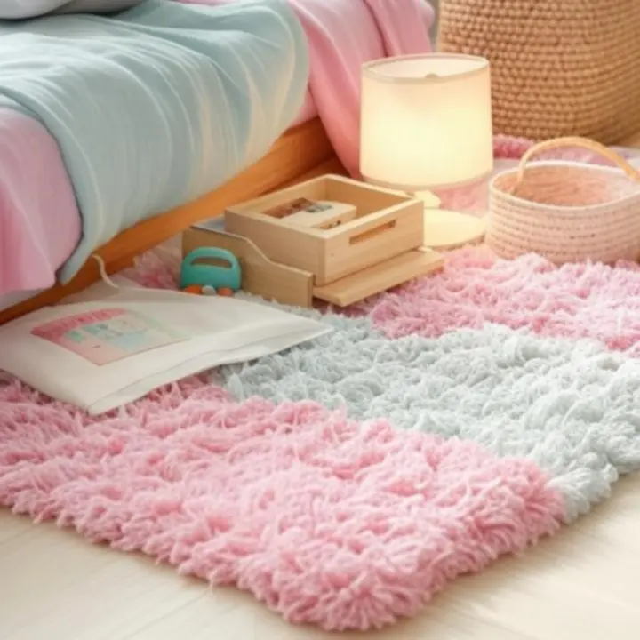 Najpopularniejsze produkty do pokoju dziecięcego ułożone w estetycznej aranżacji